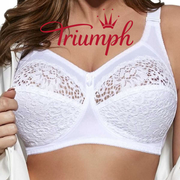 Triumph® – 3 piezas 💖50% de descuento ✨ Sujetador suave para mujer 2025 con bordado talla-ES