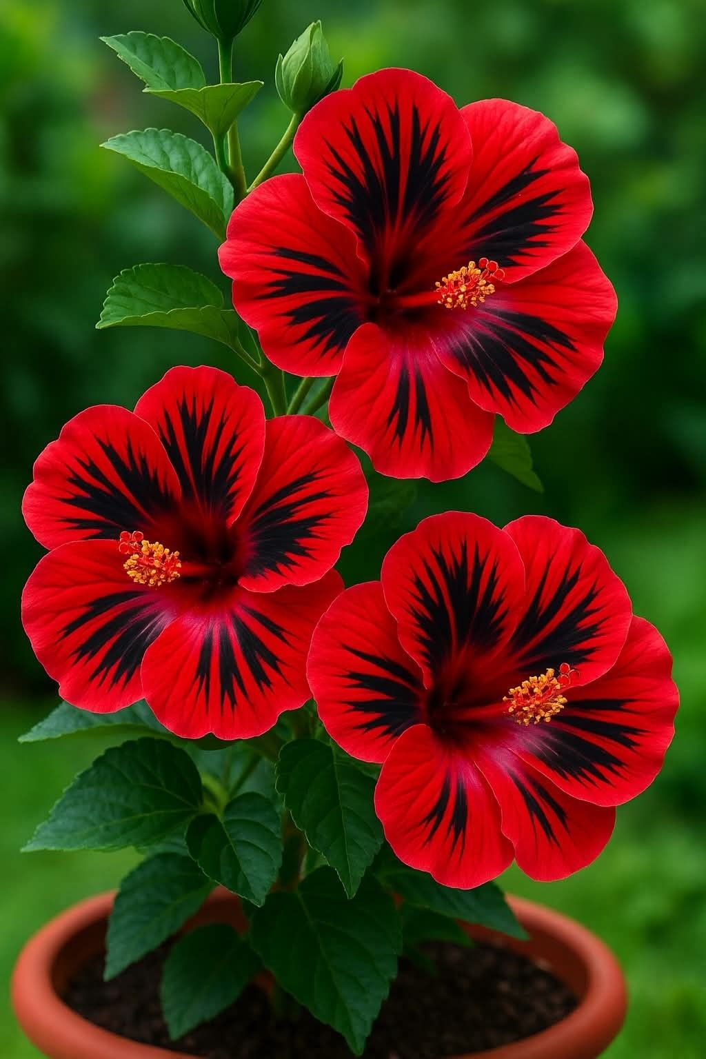 Reti sastopamas hibiska sīpolpuķes – podos, uz balkona, ziemā-LV