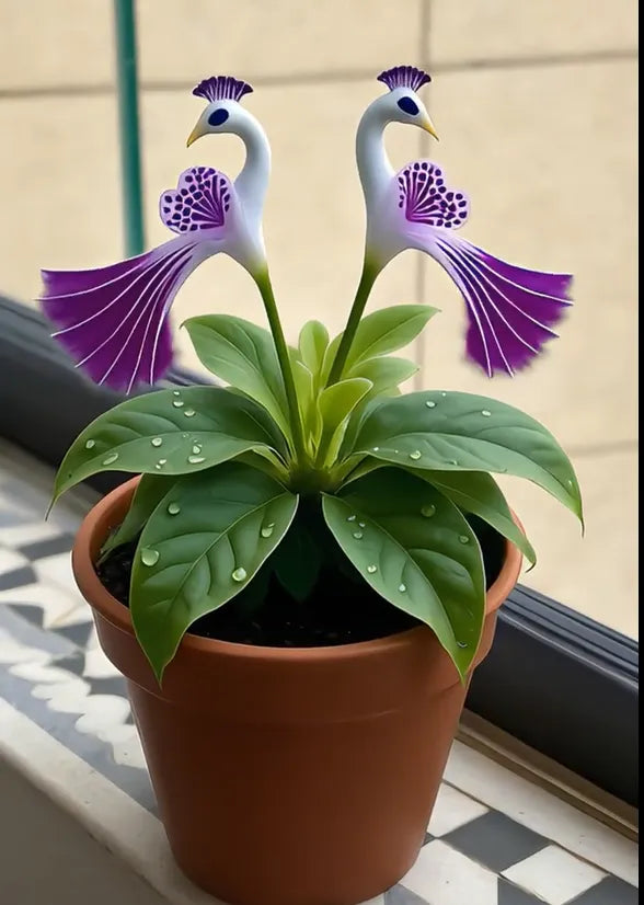 Semillas de orquídea pavo real-ES