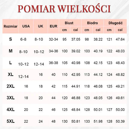 Ženska duga haljina A-kroja s printom-HR