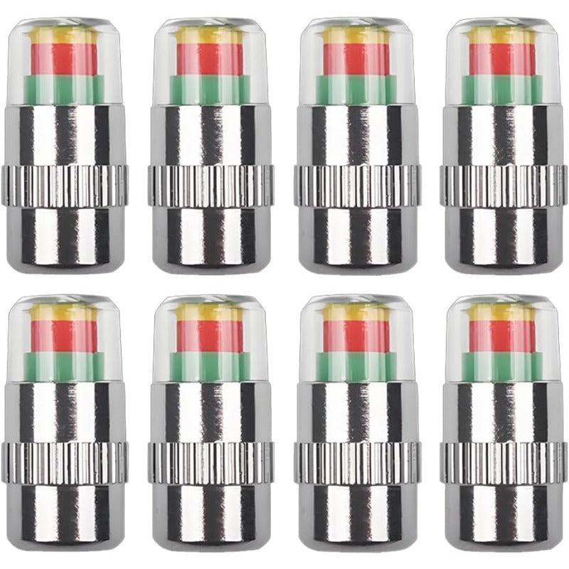 Καλύμματα προειδοποίησης πίεσης ελαστικών 3 χρωμάτων-GR