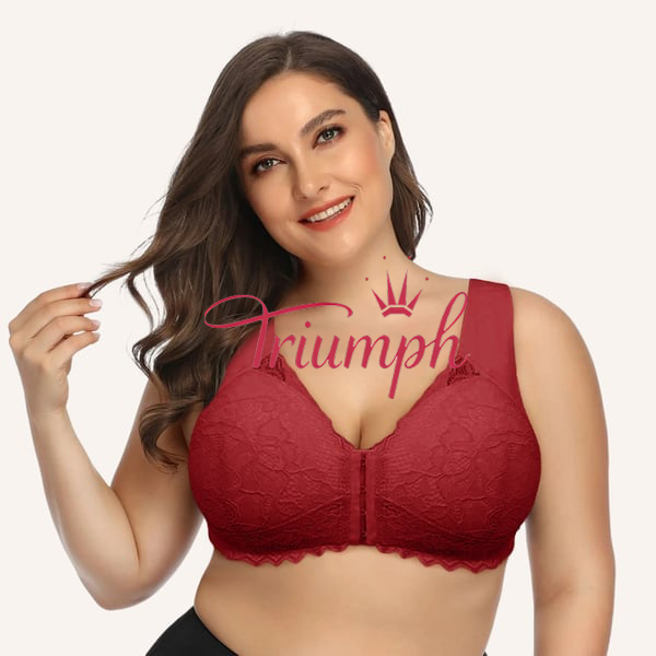 Triumph - (3 kom) 5D oblikovani grudnjak bez žice s prednjim kopčanjem-HR