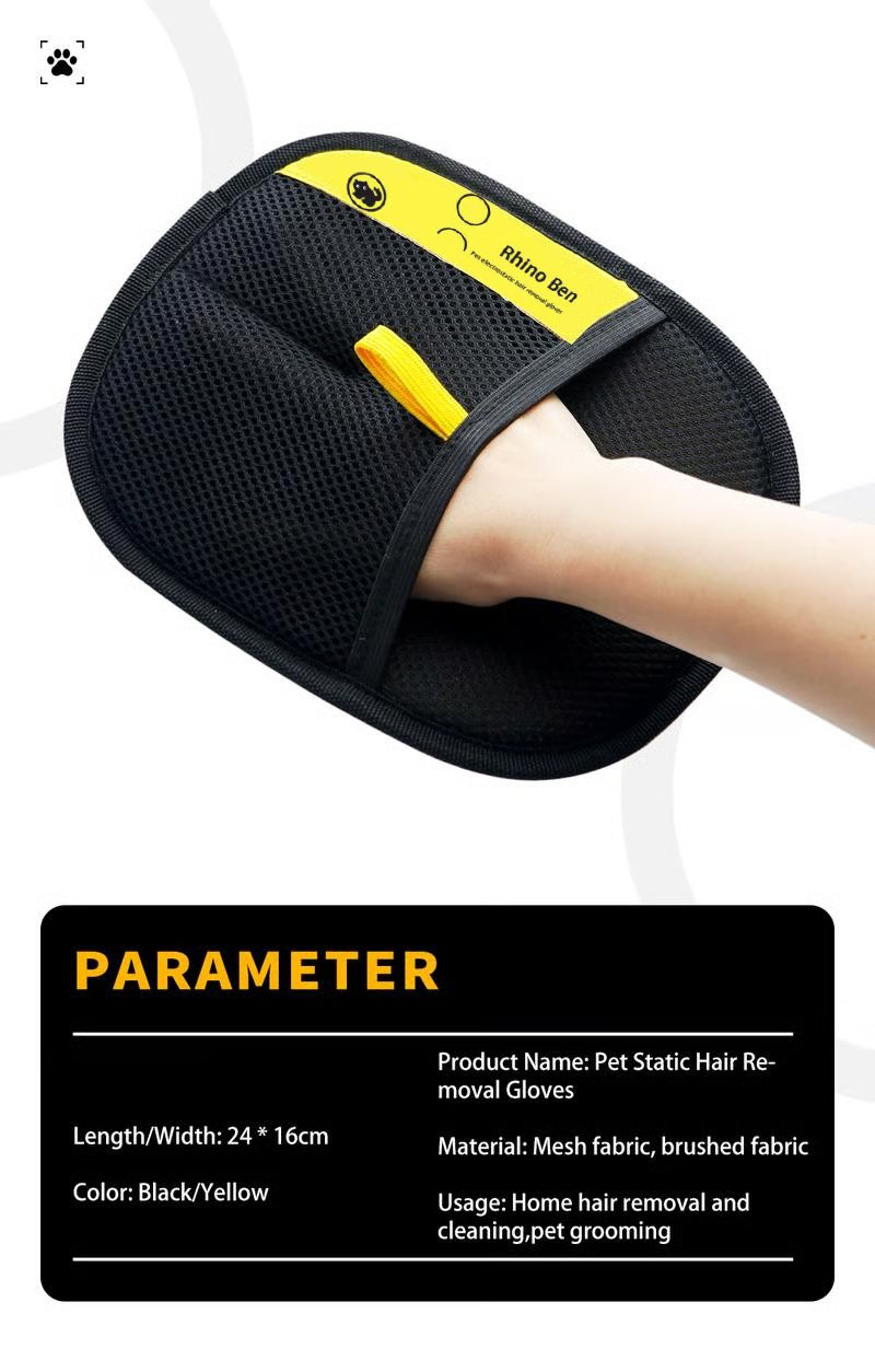 ✨⚡Antistatične rokavice za večkratno uporabo za odstranjevanje dlak hišnih ljubljenčkov-SI
