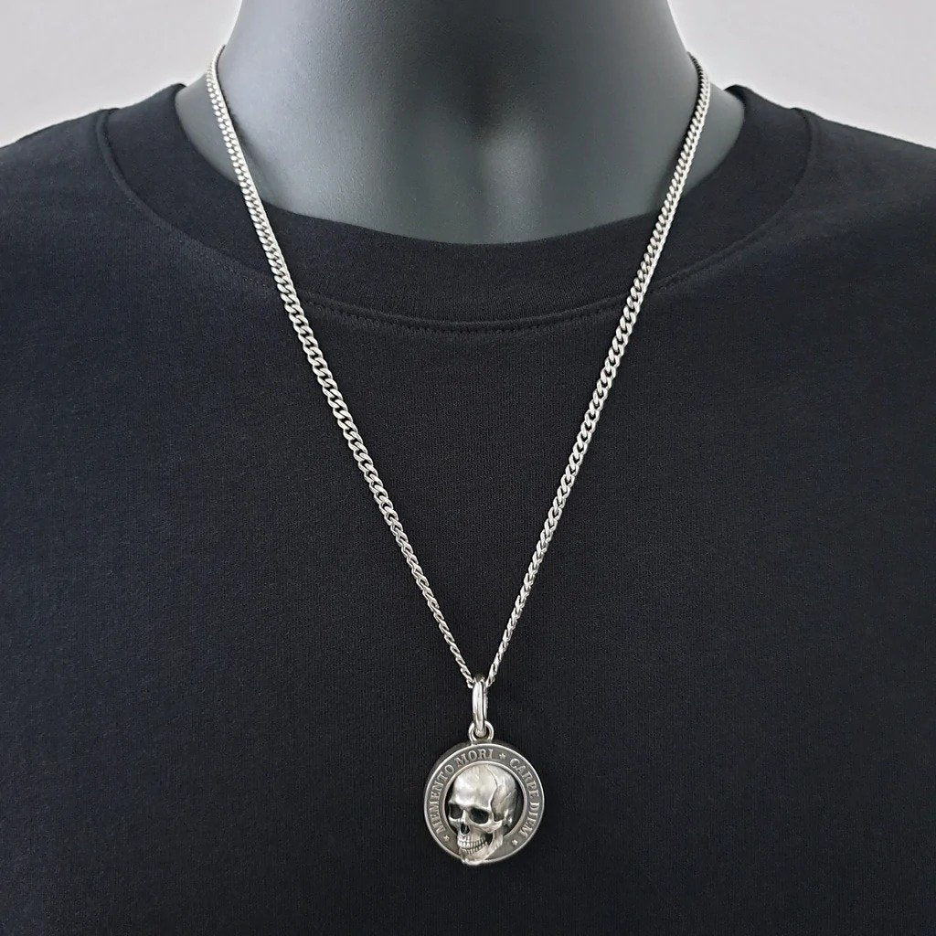 🔥Colgante de calavera Memento Mori-ES