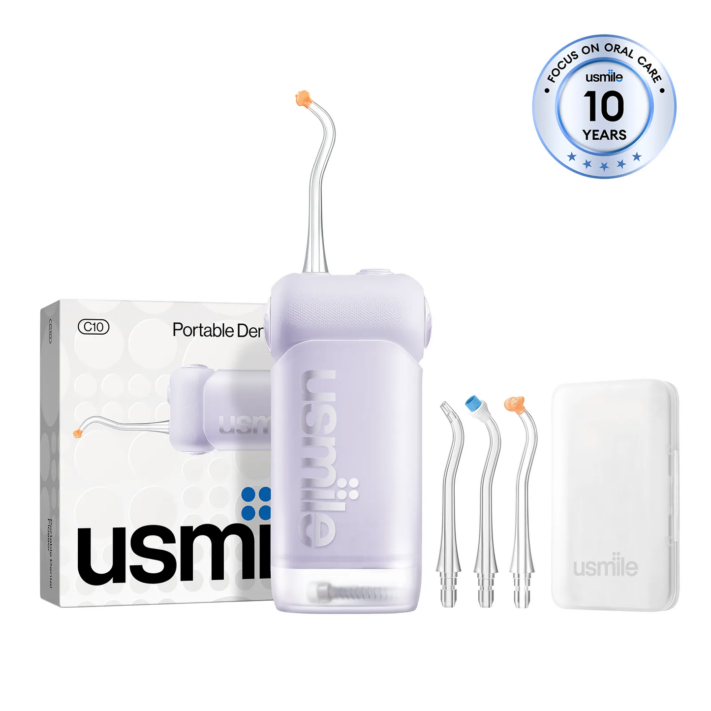 Irrigador dental portátil Usmile C10-ES