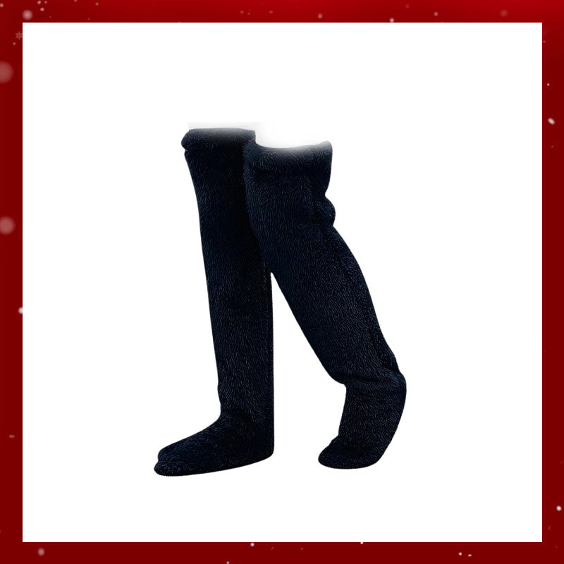 Calcetines de plumón de ganso hasta la rodilla para Navidad-ES
