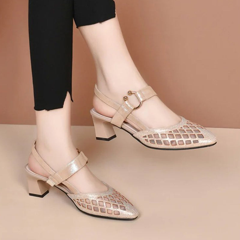 ✨Čine vas elegantnijima i samopouzdanijima💟 Vintage sandale na visoku petu-HR