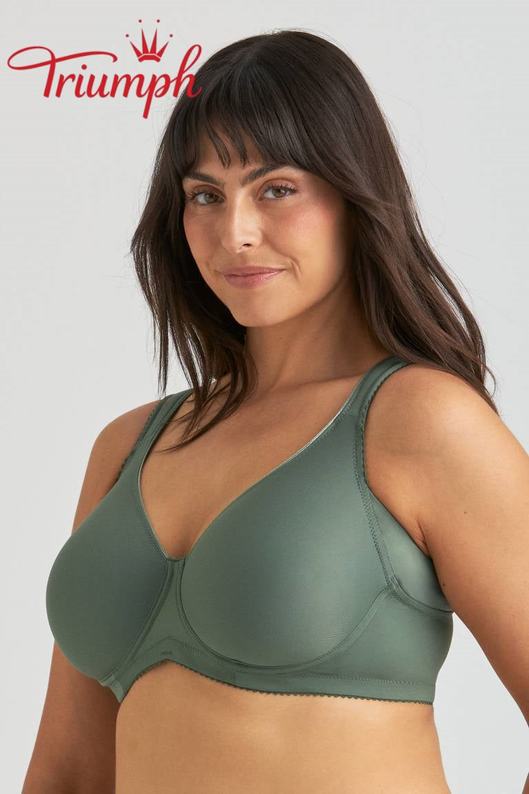 Triumph® set od 4 dijela 🥰 Udoban grudnjak izrađen je od čistog pamuka i prikladan je za žene s većim poprsjem.-HR