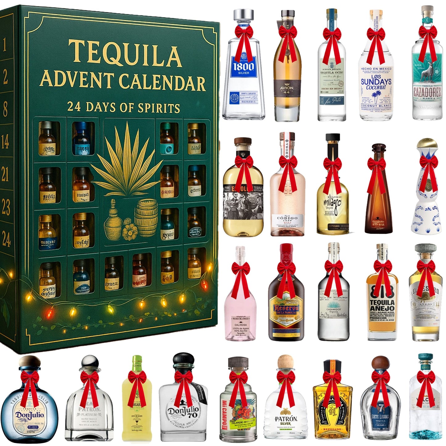 🥂Ημερολόγιο Advent με τεκίλα για το 2025-GR