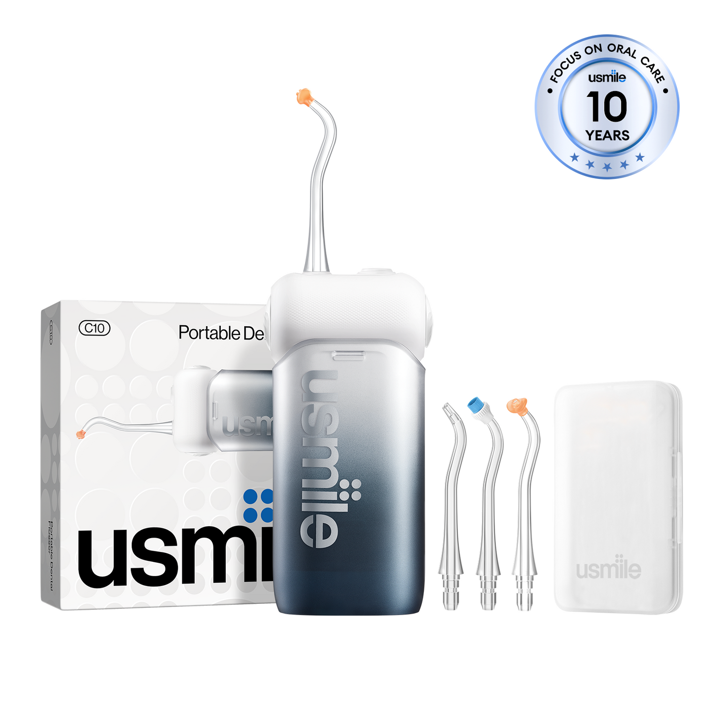 Irrigador dental portátil Usmile C10-ES