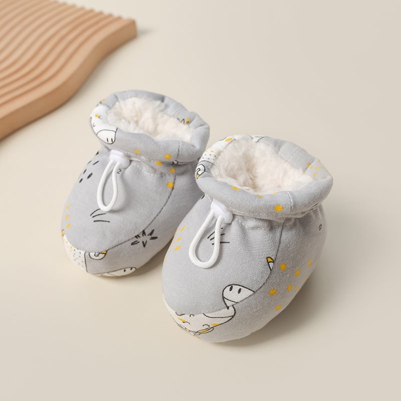 🔥 ¡Por tiempo limitado, 50% de descuento! ❄️ Botitas de bebé con forro de piel calentita 👶💕-ES