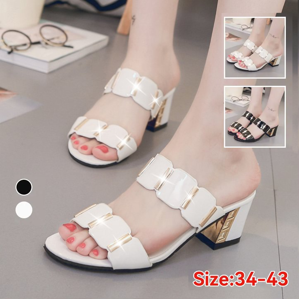 💥49% popust 🔥[ 34–43] Novi udobni ženski sandali z debelimi petami-SI