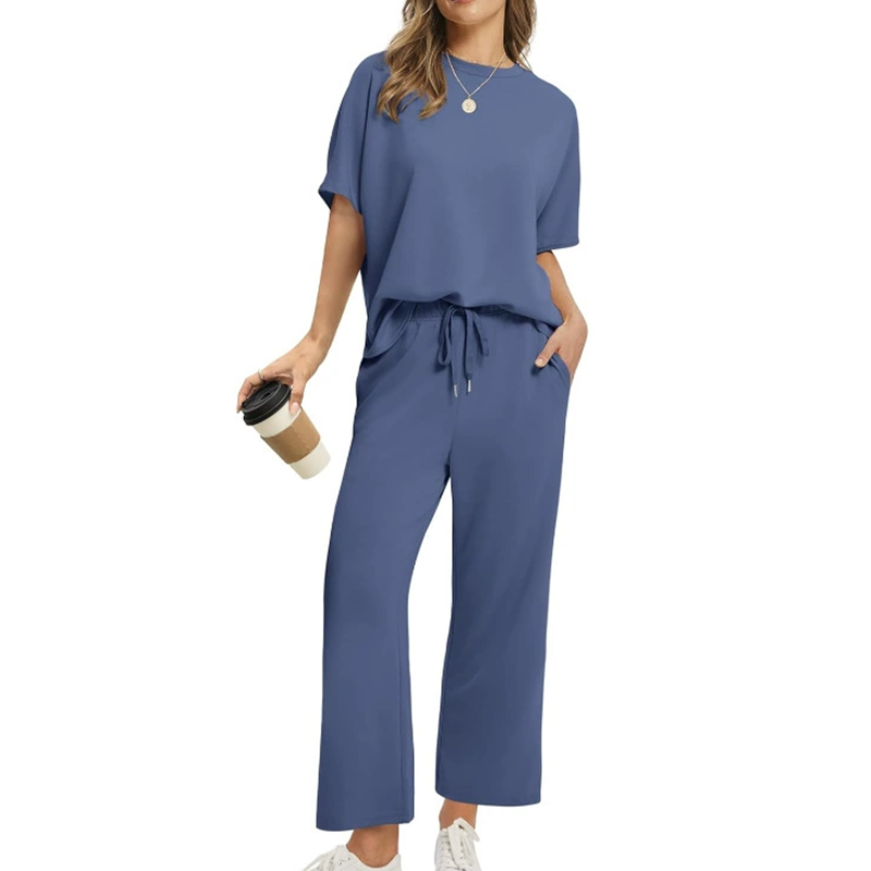 💕Top y pantalón casual de mujer-ES