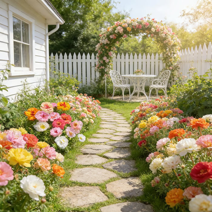 💫🌸COMPRA 1, LLÉVATE 1 GRATIS | Rosa musgosa🌿 Semillas de flores perennes con suplemento para el crecimiento de la planta-ES