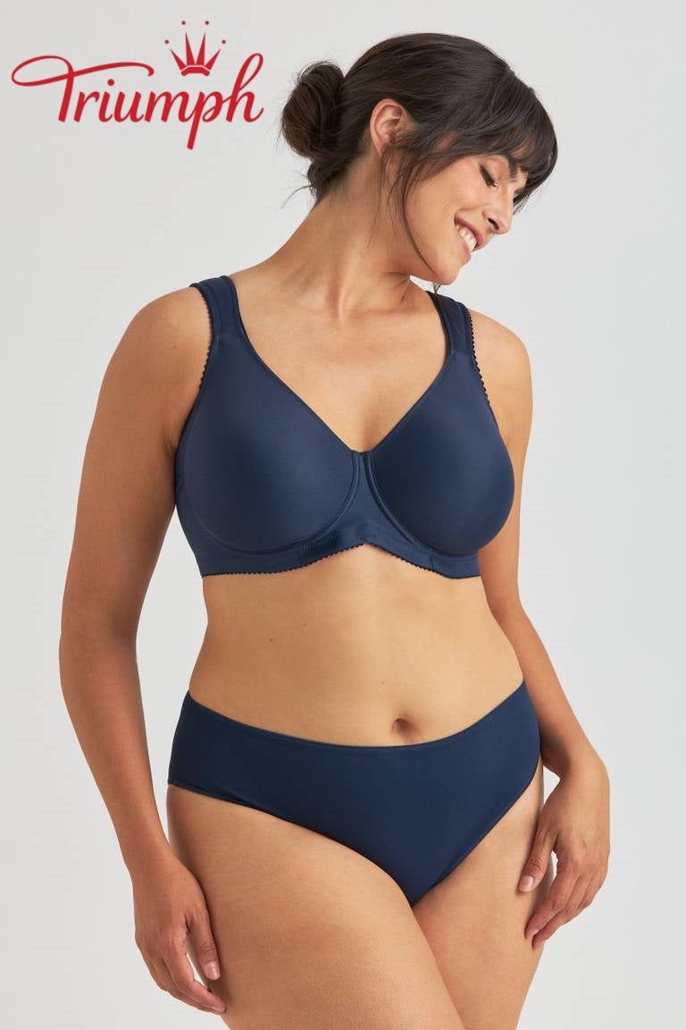 Triumph® set od 4 dijela 🥰 Udoban grudnjak izrađen je od čistog pamuka i prikladan je za žene s većim poprsjem.-HR