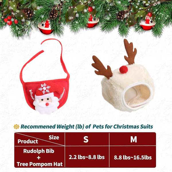🔥Juodojo penktadienio išpardavimas su 50 % nuolaida🎄Žavinga kalėdinės eglutės kepurė su bumbulu🎅-LT