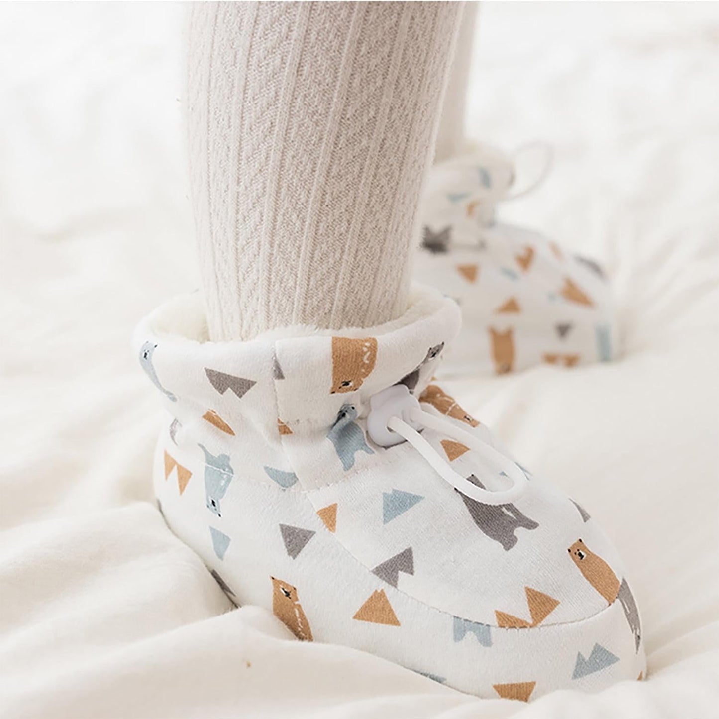 🔥 ¡Por tiempo limitado, 50% de descuento! ❄️ Botitas de bebé con forro de piel calentita 👶💕-ES