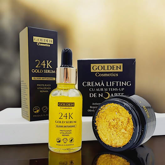 🔥Pirk 2, gauk 1 nemokamai – „Royal Gold Lifting“ rinkinys, serumas ir naktinis kremas-LT