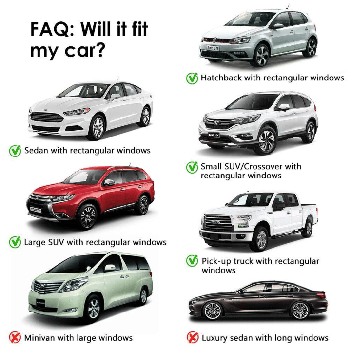 🚗🐛 Universalūs automobilių langų filtrai 🦟-LT