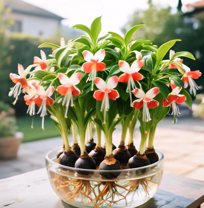 Bulbos de flores de linterna de Phalaenopsis-ES