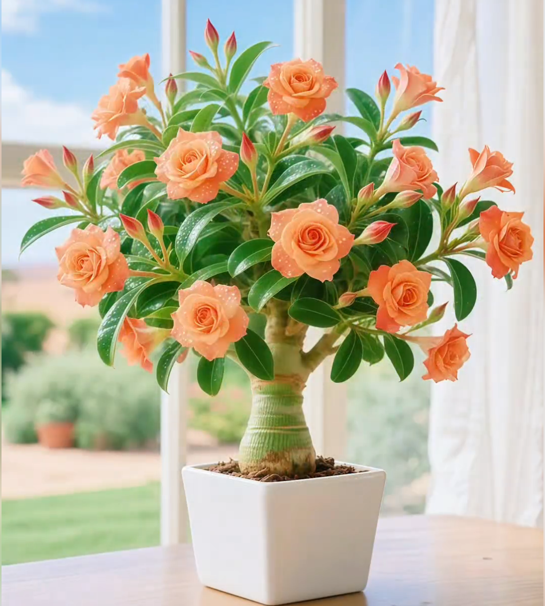 🌵 Semillas raras de rosa del desierto 🌺 Fáciles de cultivar-ES