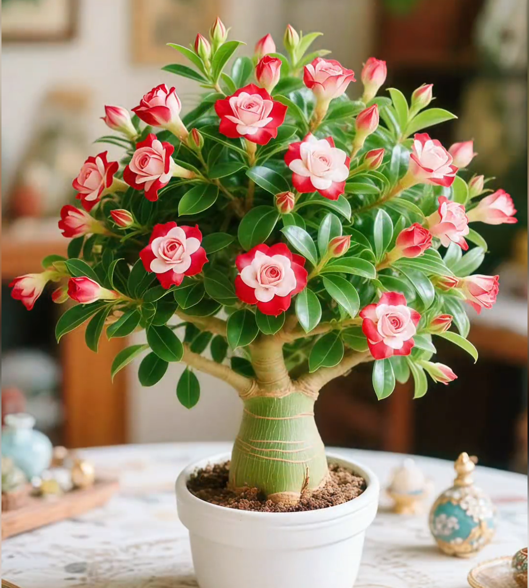 🌵 Semillas raras de rosa del desierto 🌺 Fáciles de cultivar-ES