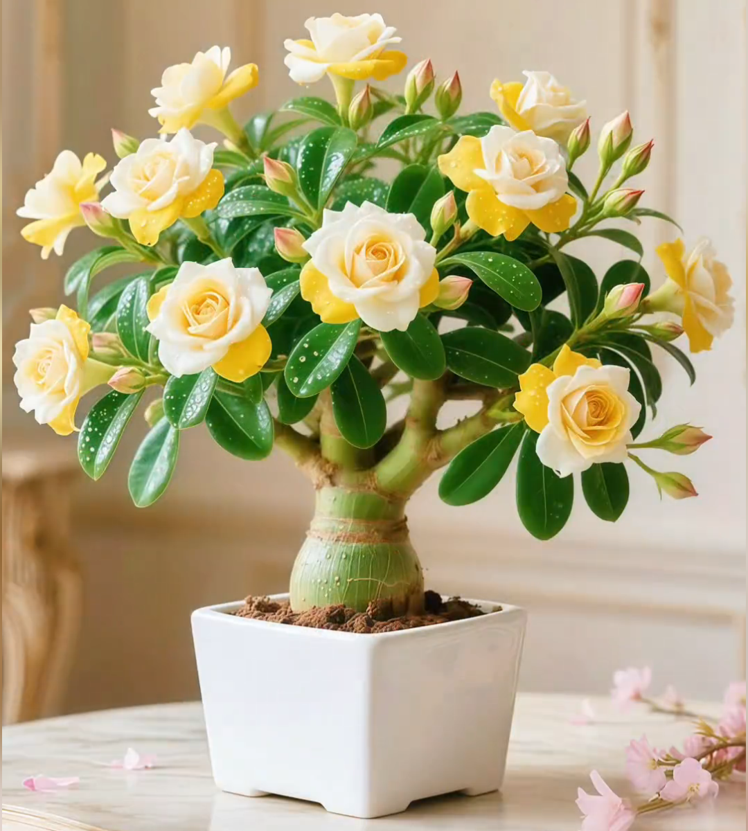 🌵 Semillas raras de rosa del desierto 🌺 Fáciles de cultivar-ES