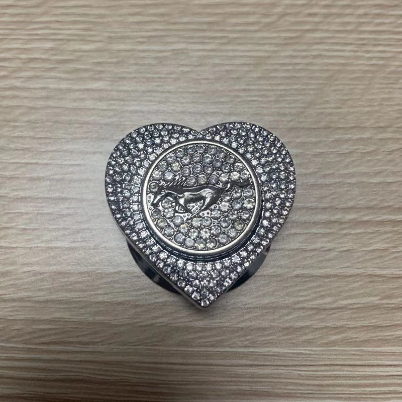 Vroča razprodaja 2025🔥Zaščitni etui za zagon z enim gumbom, okrašen z diamanti-SI