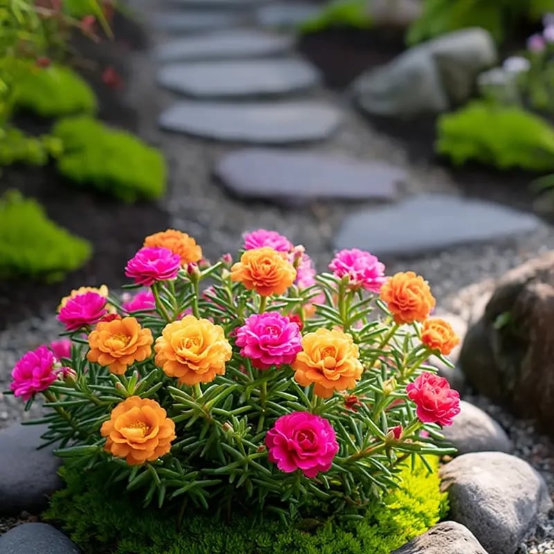 🌸Samaninių rožių sėklos – 🌿Daugiamečių gėlių sėklos / Dideli žiedai / Lengvai auginamos-LT