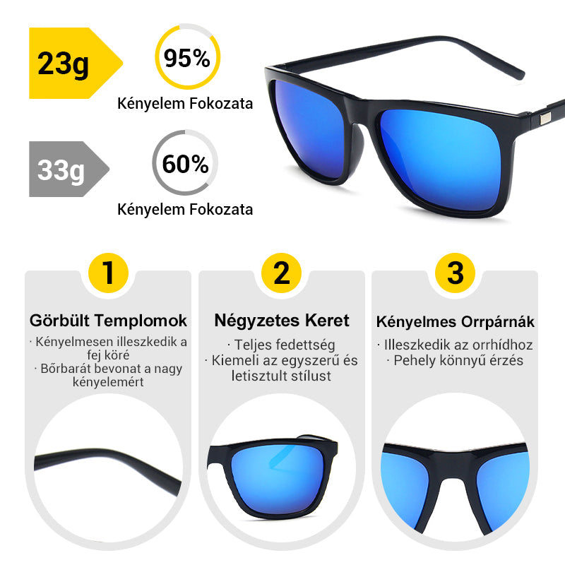 👓 Vyriški madingi lengvi akiniai nuo saulės-LT