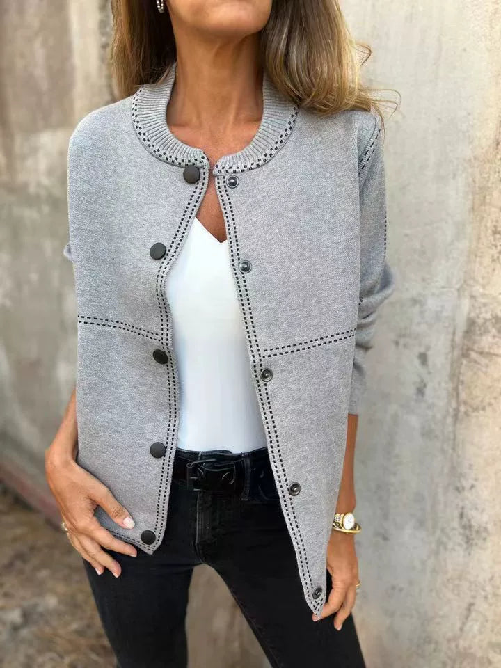 🌸Ypatingi pavasario pasiūlymai💐 Moteriškas megztinis su užtrauktuku-LT