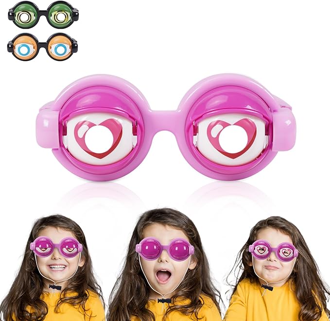 🔥Oferta Navideña – ¡50% de Descuento! 🏆⚡ Oferta Flash💥 Gafas Divertidas con Ojos Guiñando el Ojo-ES