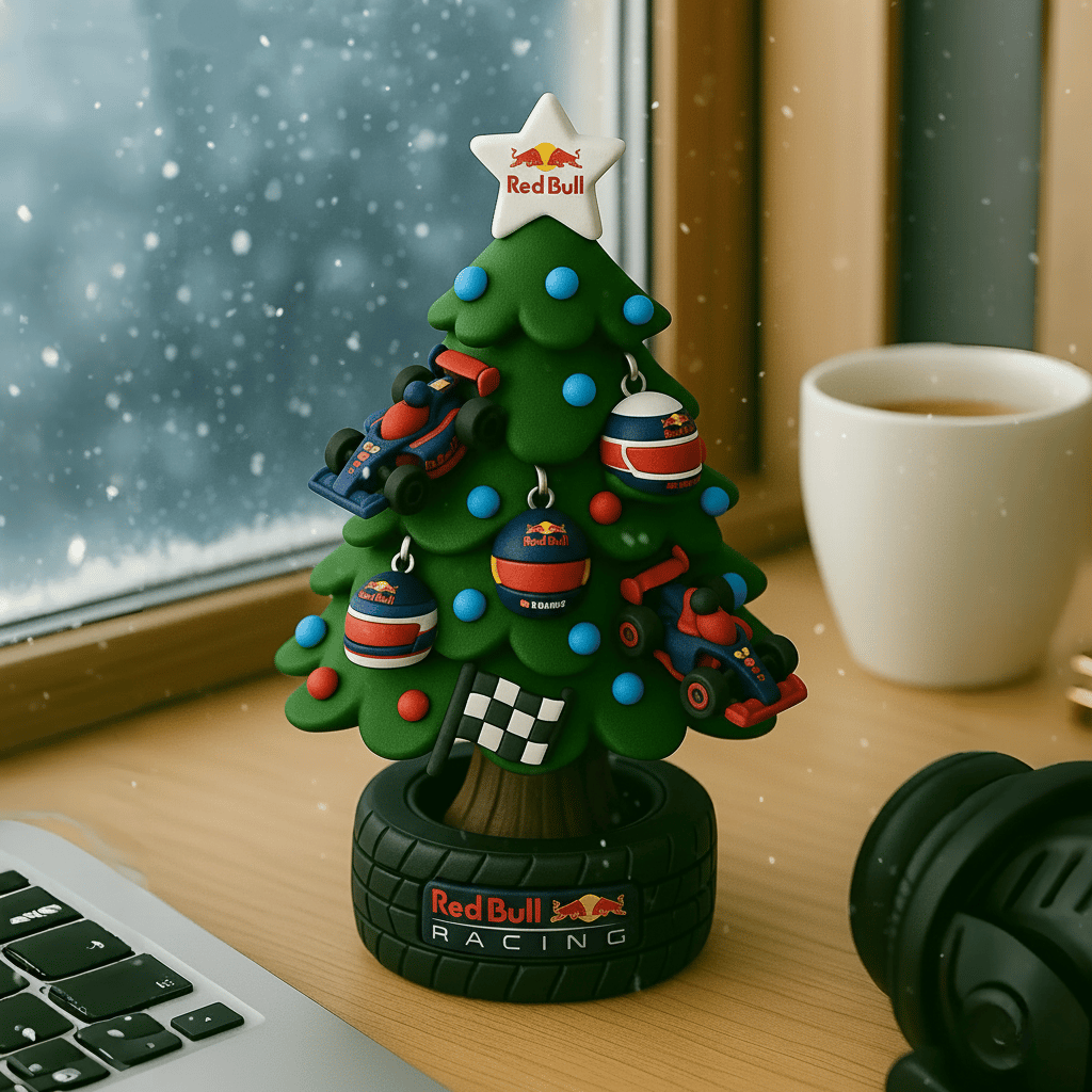 Árbol de Navidad en miniatura estilo equipo de F1-ES