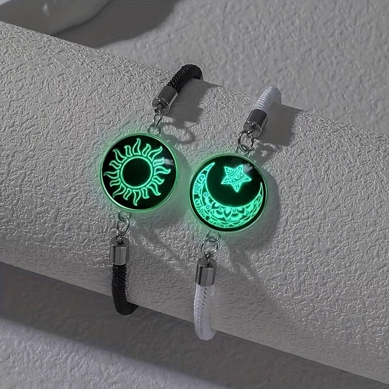 Sol y Luna – Una Sola Alma. 💞 Pulseras para Parejas que Conectan a Pesar de la Distancia.-ES