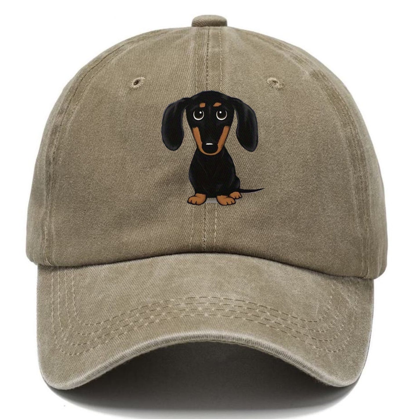Κλασικό ρετρό καπέλο dachshund-GR