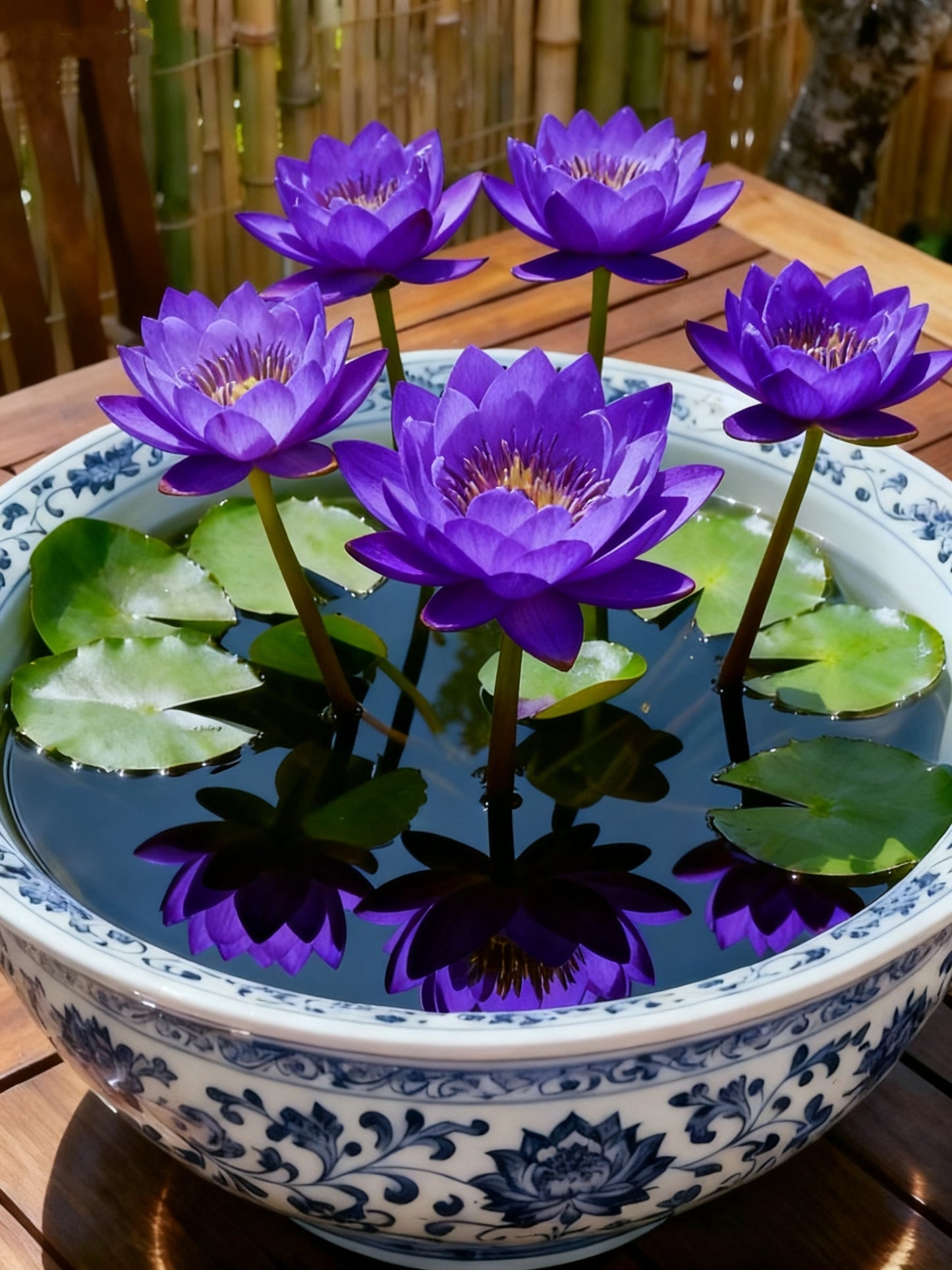 🌌💜 Senčni lotos – redka lepotica na vašem vrtu🌸-SI