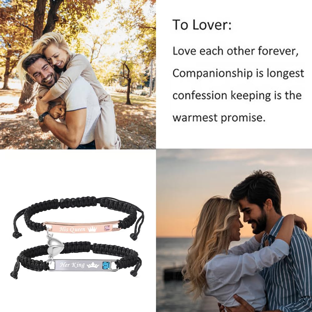 🔥OFERTA ESPECIAL - 50% DE DESCUENTO🔥 Conjunto de pulseras trenzadas ajustables con forma de corazón-ES