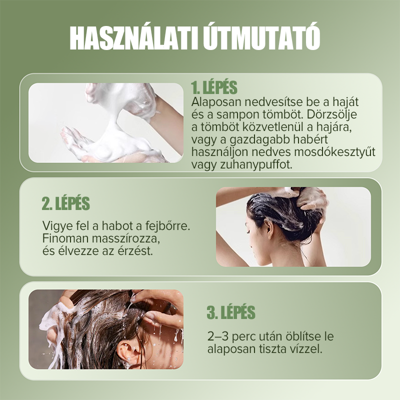 🌿 Φυσικό Σαμπουάν σε Μπάρα για Ενδυνάμωση Μαλλιών 🌱🥰-GR