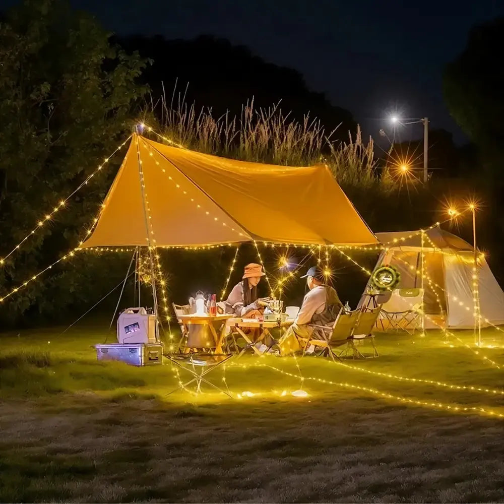 Kamp Lamp™💡 Uvlačiva lampa od 10 metara 🔋 Trajanje baterije 8 sati 🌈 Više postavki boja ⚙️ Postavlja se za nekoliko sekundi-HR