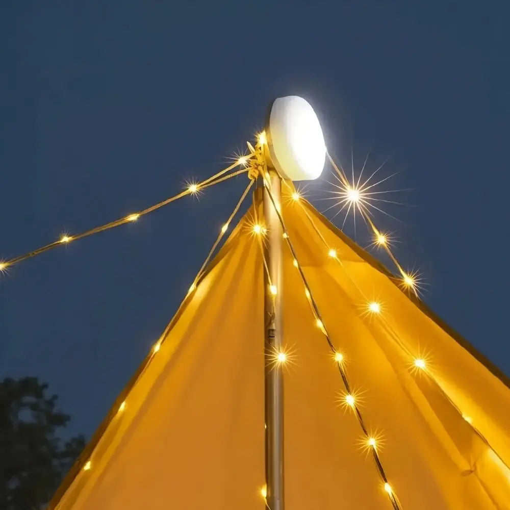 Kamp Lamp™💡 Uvlačiva lampa od 10 metara 🔋 Trajanje baterije 8 sati 🌈 Više postavki boja ⚙️ Postavlja se za nekoliko sekundi-HR
