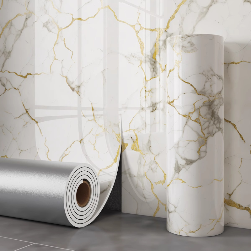 Papel pintado 3D autoadhesivo: impermeable y duradero-ES