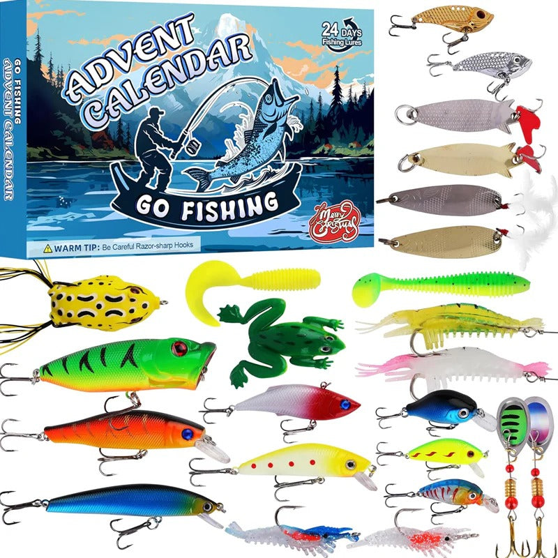 Calendario de Adviento de Pesca – 24 días para Navidad-ES