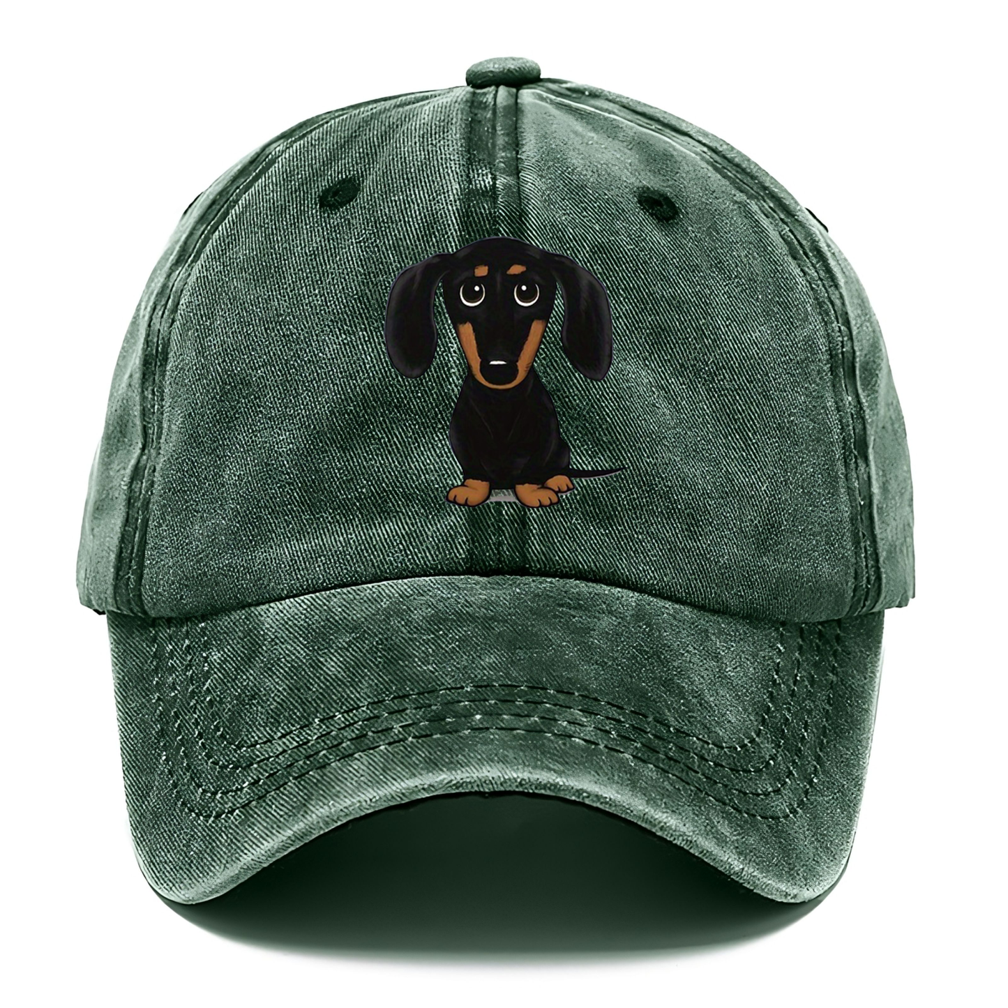 Κλασικό ρετρό καπέλο dachshund-GR