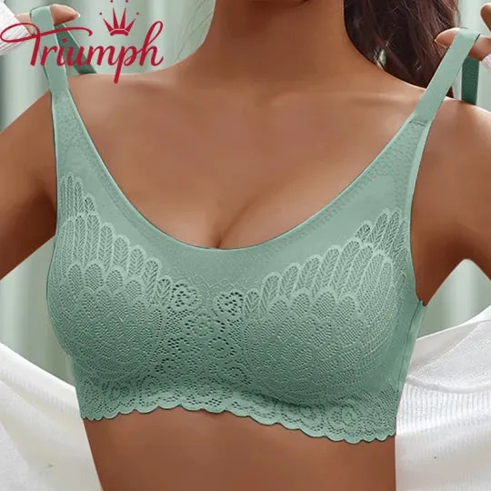 TRIUMPH - 3 DALYS 💥 SPORTINĖS LIEMENĖLĖS STILIAUS LATEKSINIAI APATINIAI [M-4XL]