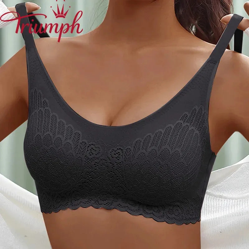 TRIUMPH - 3 DALYS 💥 SPORTINĖS LIEMENĖLĖS STILIAUS LATEKSINIAI APATINIAI [M-4XL]