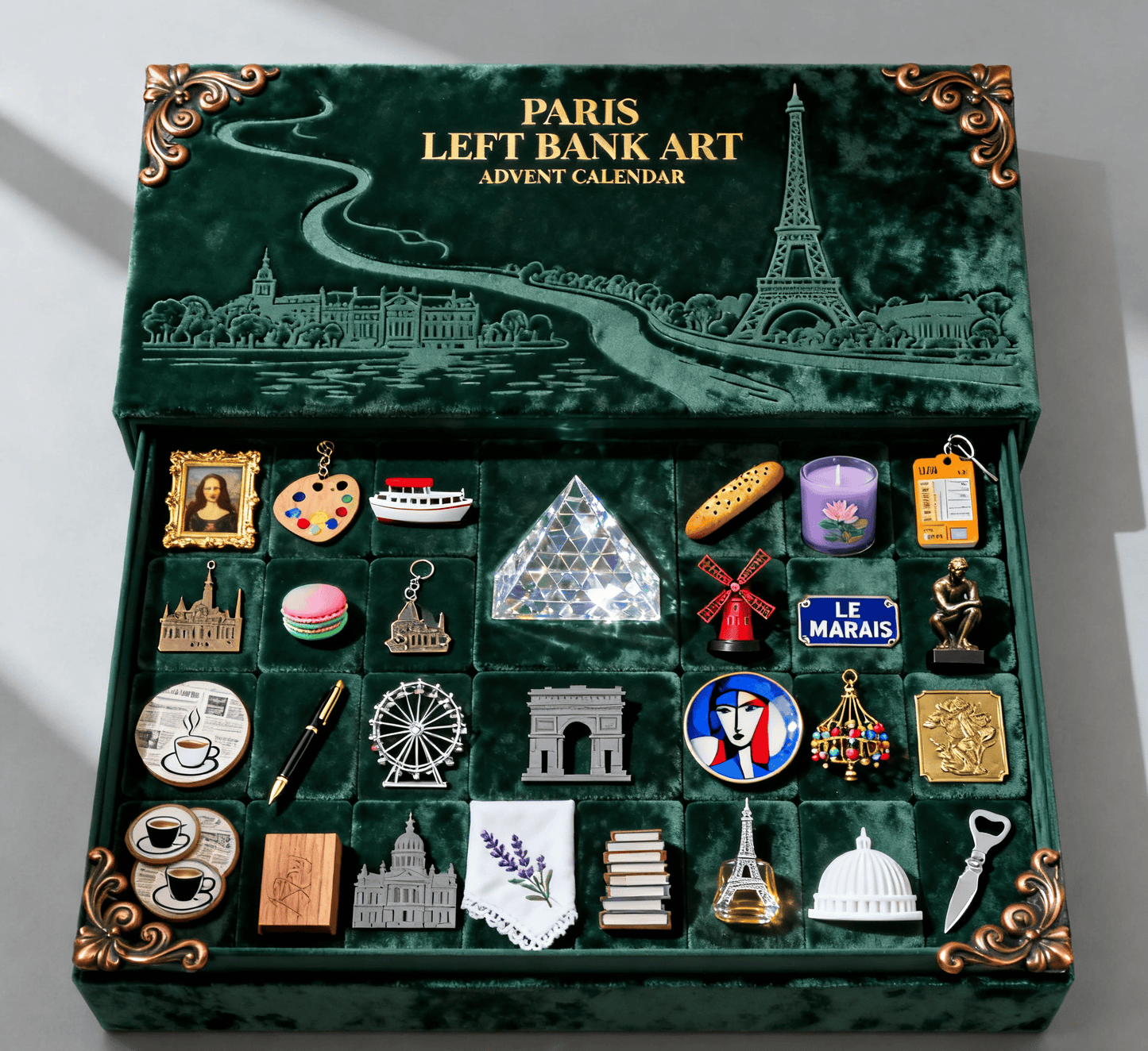 🗼Calendario de Arte Londres-París para 2025-ES
