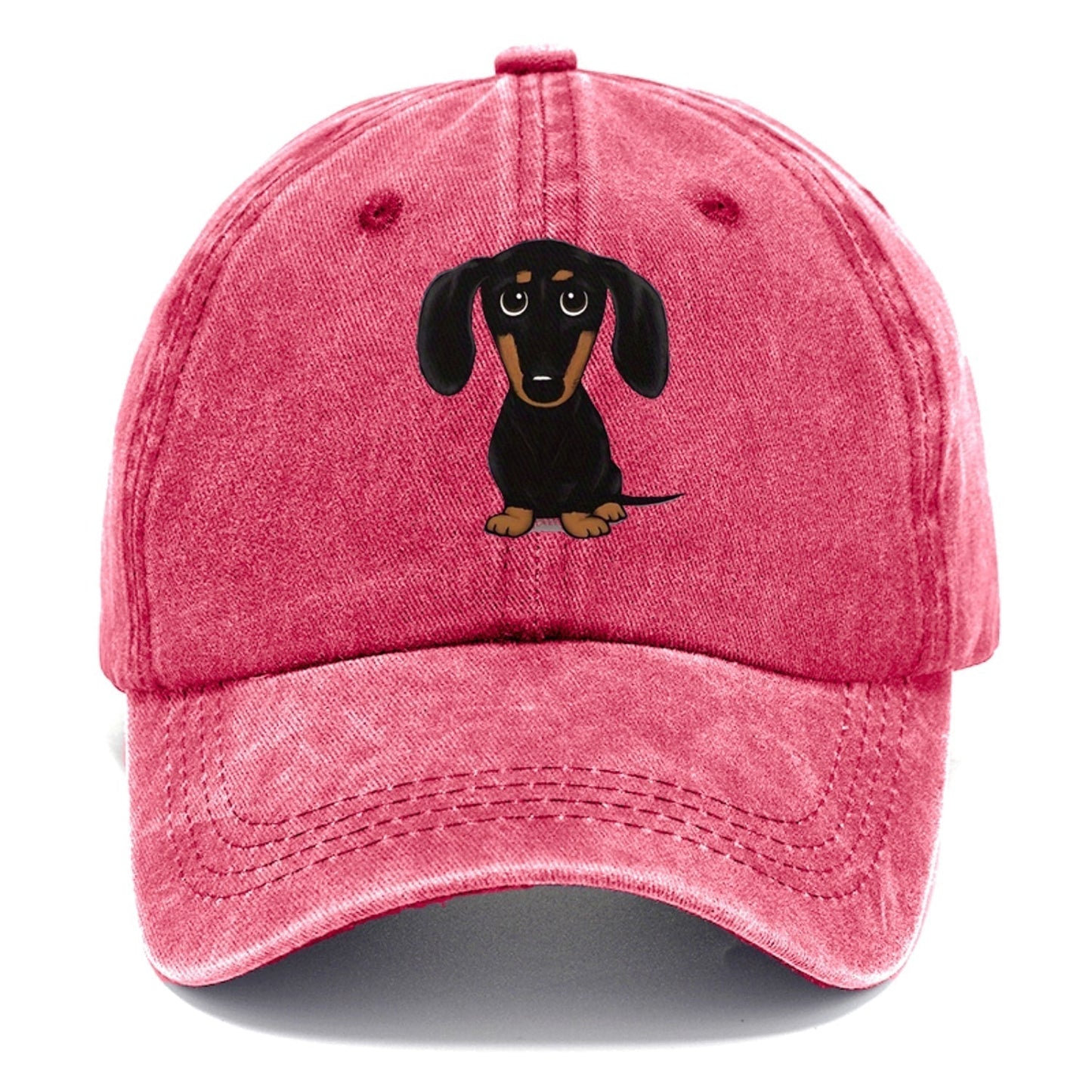 Κλασικό ρετρό καπέλο dachshund-GR