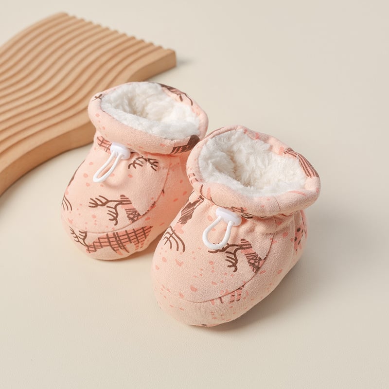 🔥 ¡Por tiempo limitado, 50% de descuento! ❄️ Botitas de bebé con forro de piel calentita 👶💕-ES