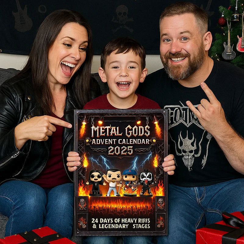 Calendario de Adviento de Leyendas del Rock 2025-ES