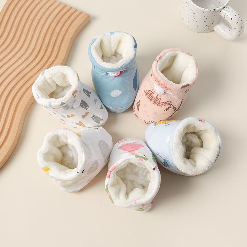 🔥 ¡Por tiempo limitado, 50% de descuento! ❄️ Botitas de bebé con forro de piel calentita 👶💕-ES